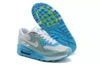 nouvelle nike lunar air max 90 femme chaussures premium vente gris blanc